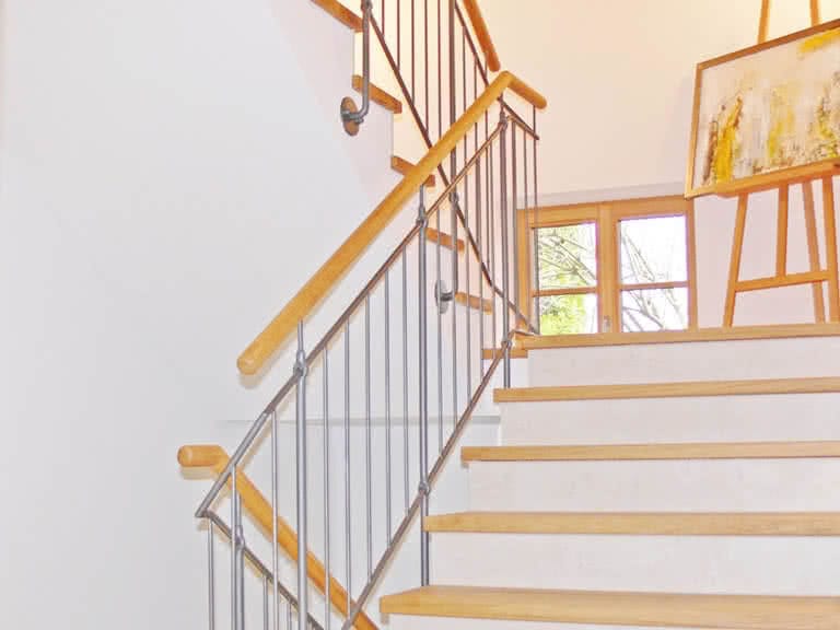 Handlaufgeländer aus Edelstahl