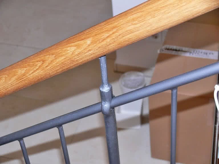 Handlaufgeländer aus Edelstahl